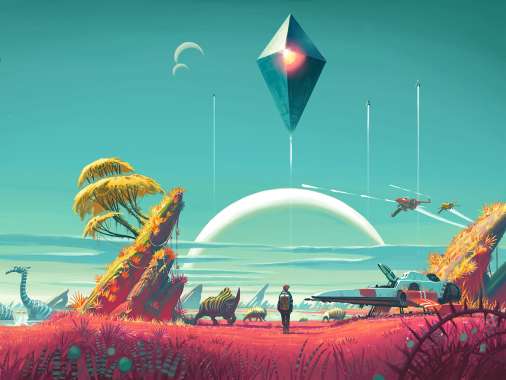 No Man's Sky Mvil Horizontal fondo de escritorio