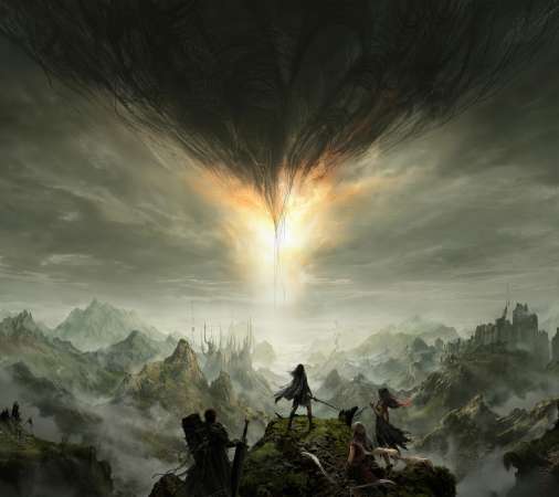 Nodusfall M�vil Horizontal fondo de escritorio