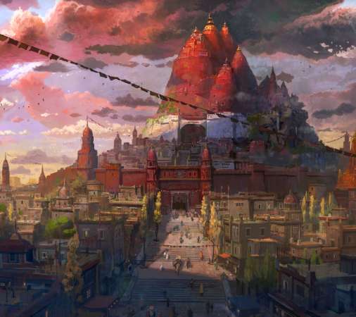Oninaki Móvil Horizontal fondo de escritorio