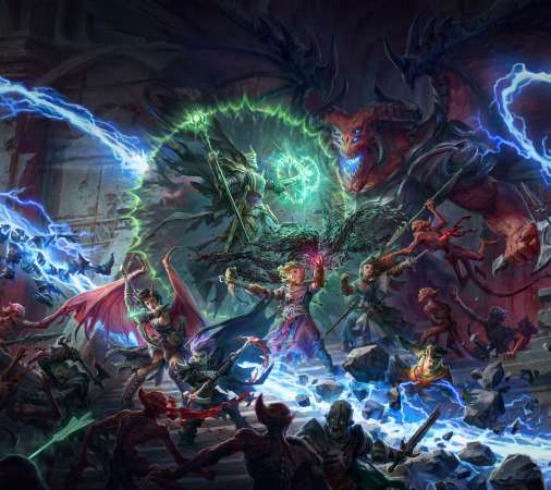 Pathfinder: Wrath of the Righteous Mvil Horizontal fondo de escritorio