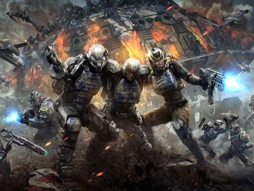 PlanetSide 2 Mvil Horizontal fondo de escritorio