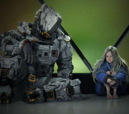 Pragmata M�vil Horizontal fondo de escritorio