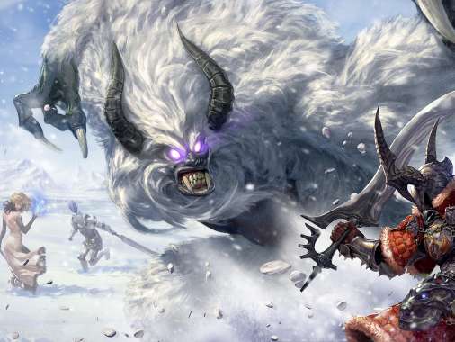 RaiderZ Mvil Horizontal fondo de escritorio