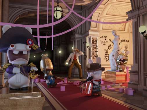 Raving Rabbids: Travel in Time Mvil Horizontal fondo de escritorio