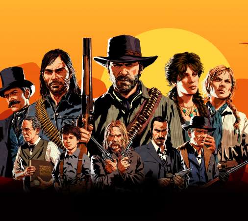 Red Dead Redemption 2 Mvil Horizontal fondo de escritorio