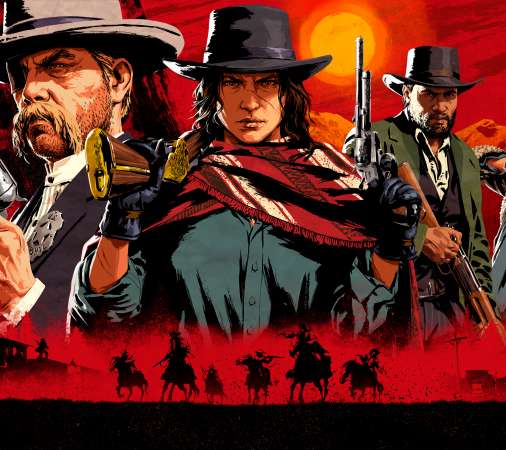 Red Dead Redemption 2 Mvil Horizontal fondo de escritorio