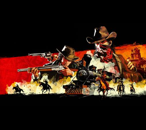 Red Dead Redemption 2 Móvil Horizontal fondo de escritorio