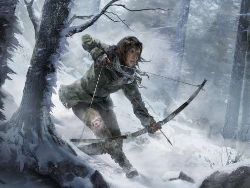 Rise of the Tomb Raider Móvil Horizontal fondo de escritorio
