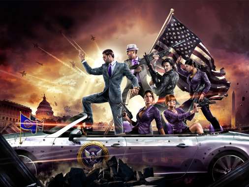 Saints Row 4 Mvil Horizontal fondo de escritorio