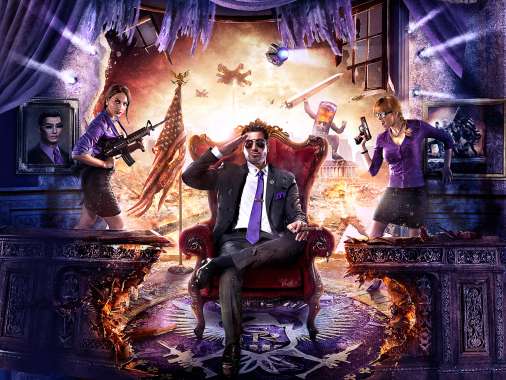 Saints Row 4 Mvil Horizontal fondo de escritorio