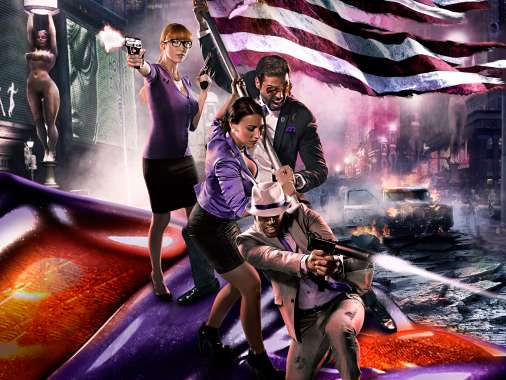 Saints Row 4 Mvil Horizontal fondo de escritorio