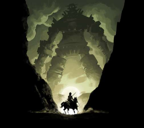 Shadow of the Colossus Mvil Horizontal fondo de escritorio