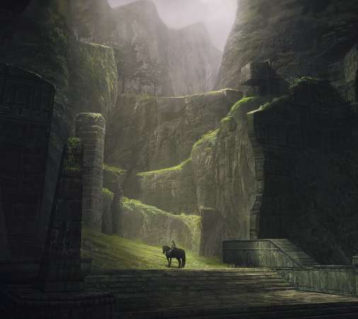 Shadow of the Colossus Mvil Horizontal fondo de escritorio