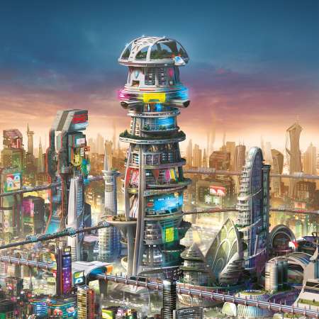 SimCity: Cities of Tomorrow Mvil Horizontal fondo de escritorio