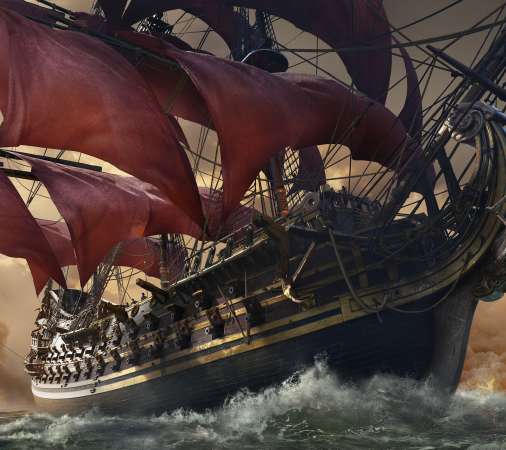 Skull & Bones Mvil Horizontal fondo de escritorio