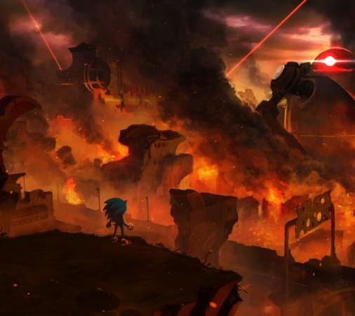 Sonic Forces Mvil Horizontal fondo de escritorio