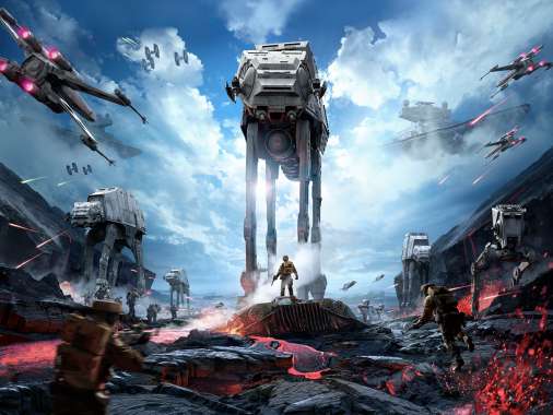 Star Wars - Battlefront Mvil Horizontal fondo de escritorio