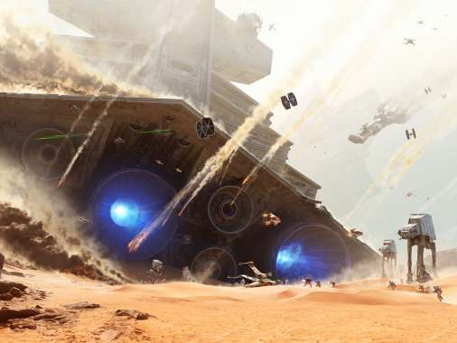 Star Wars - Battlefront Mvil Horizontal fondo de escritorio