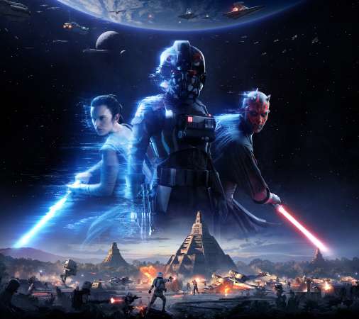 Star Wars - Battlefront 2 Mvil Horizontal fondo de escritorio