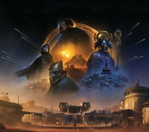 Star Wars: Outlaws Mobiele Horizontaal achtergrond