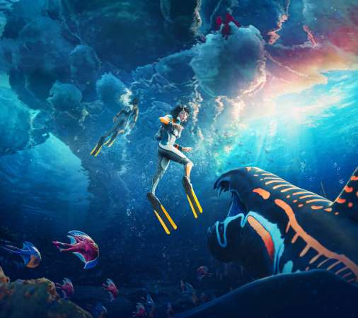 Subnautica 2 M�vil Horizontal fondo de escritorio