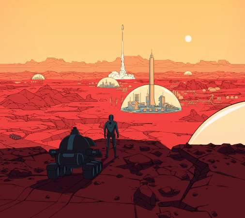 Surviving Mars Mvil Horizontal fondo de escritorio