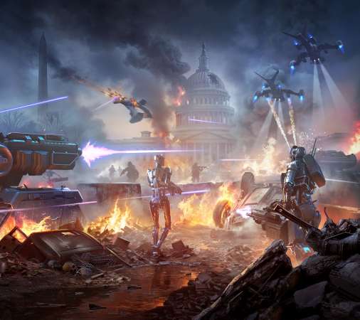 Terminator: Dark Fate - Defiance: We are Legion Mvil Horizontal fondo de escritorio