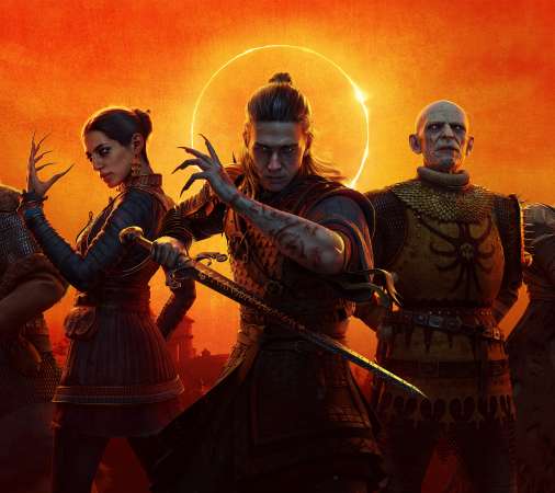 The Blood of Dawnwalker M�vil Horizontal fondo de escritorio