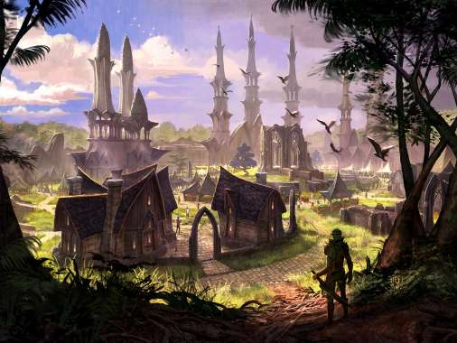 The Elder Scrolls Online Mvil Horizontal fondo de escritorio