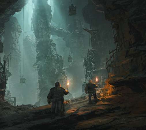 The Lord of the Rings: Return to Moria Mvil Horizontal fondo de escritorio