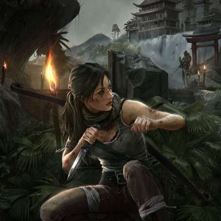 Tomb Raider fan art Mvil Horizontal fondo de escritorio