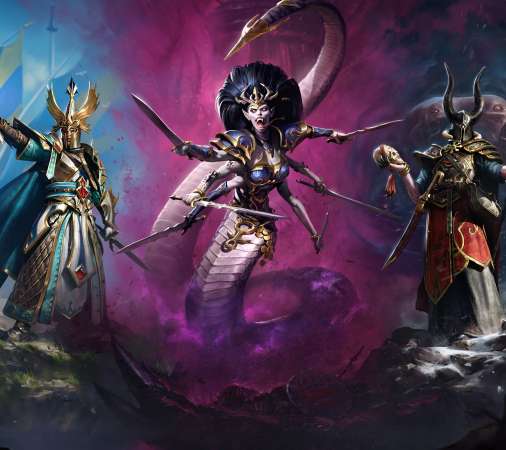 Total War: Warhammer 3 - Tides of Torment Mvil Horizontal fondo de escritorio