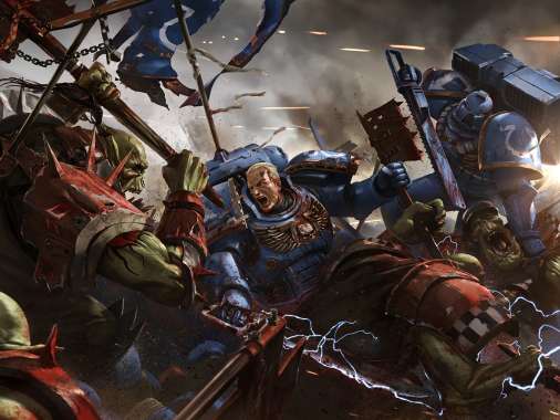 Warhammer 40,000 Mvil Horizontal fondo de escritorio