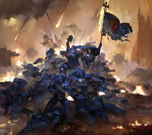 Warhammer 40,000 Mvil Horizontal fondo de escritorio