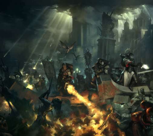 Warhammer 40,000 Mvil Horizontal fondo de escritorio