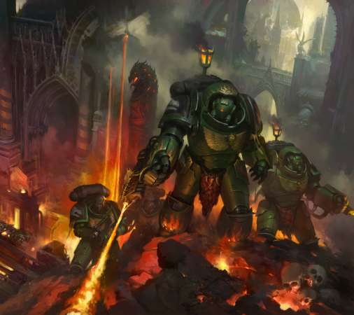 Warhammer 40,000 Mvil Horizontal fondo de escritorio