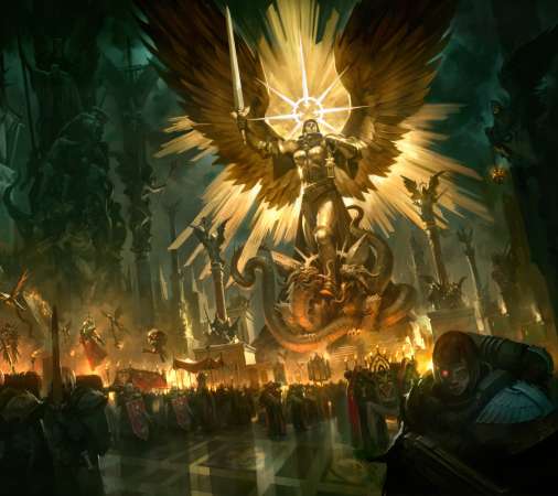 Warhammer 40,000 M�vil Horizontal fondo de escritorio