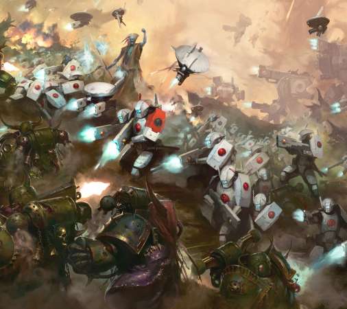 Warhammer 40,000 M�vil Horizontal fondo de escritorio