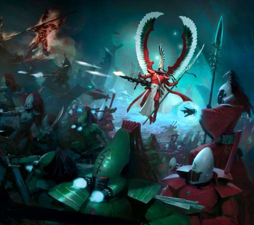 Warhammer 40,000 M�vil Horizontal fondo de escritorio