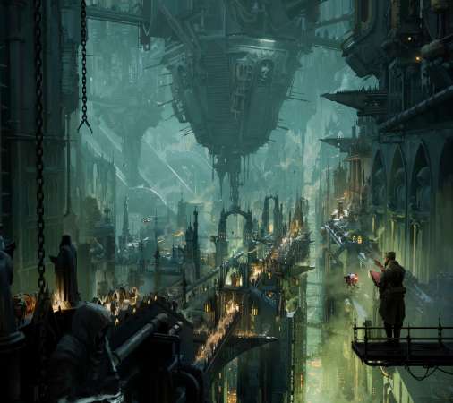 Warhammer 40,000 M�vil Horizontal fondo de escritorio