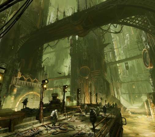 Warhammer 40,000 M�vil Horizontal fondo de escritorio