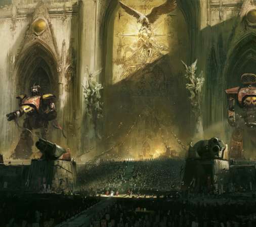 Warhammer 40,000 fan art Mvil Horizontal fondo de escritorio