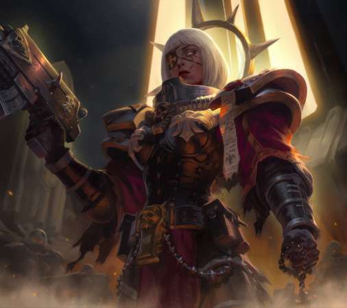 Warhammer 40,000 fan art Mvil Horizontal fondo de escritorio