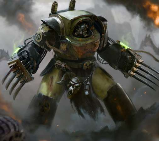 Warhammer 40,000 fan art Mvil Horizontal fondo de escritorio