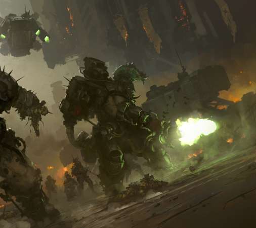 Warhammer 40,000 fan art M�vil Horizontal fondo de escritorio