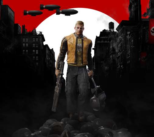 Wolfenstein 2: The New Colossus Mvil Horizontal fondo de escritorio