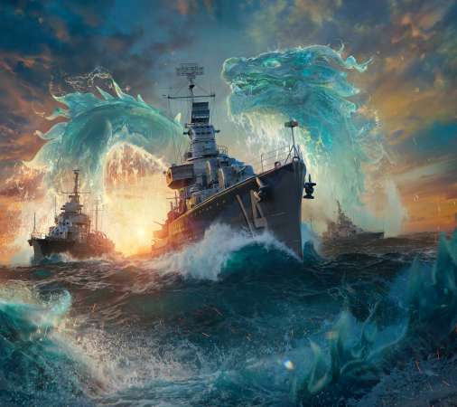 World of Warships Mvil Horizontal fondo de escritorio