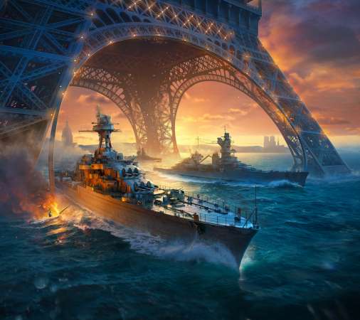 World of Warships Mvil Horizontal fondo de escritorio