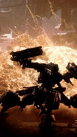 Armored Core 6: Fires of Rubicon Móvil Vertical fondo de escritorio