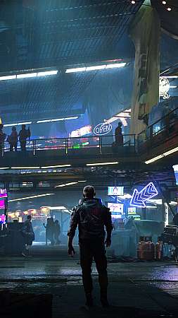Cyberpunk 2077: Phantom Liberty Móvil Vertical fondo de escritorio